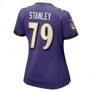 Ronnie Stanley Baltimore Ravens Nike Women's Game Jersey - Purple