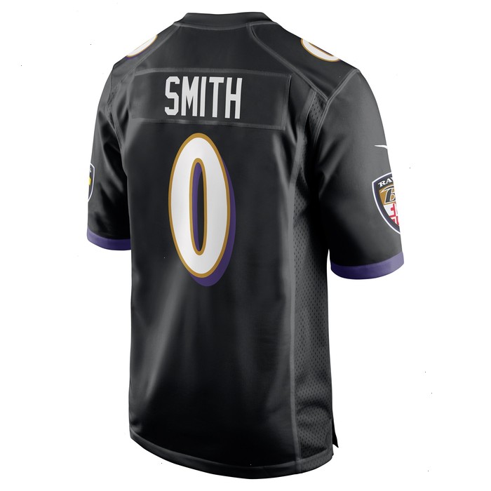 Roquan Smith Baltimore Ravens Nike Team Game Jersey - Black