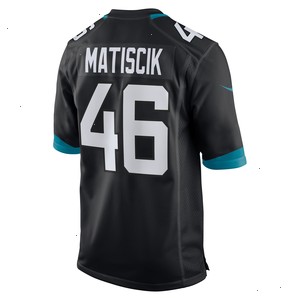 Ross Matiscik Jacksonville Jaguars Nike Game Jersey - Black