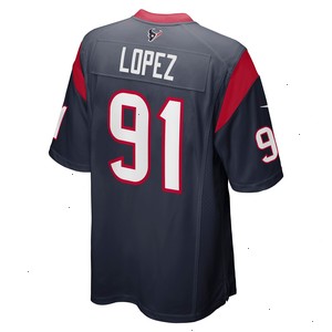 Roy Lopez Houston Texans Nike Player Game Jersey - Navy