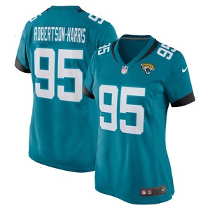 Roy Robertson-Harris Jacksonville Jaguars Nike Women's Game Jersey - Teal