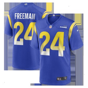 Royce Freeman Los Angeles Rams Nike Game Jersey - Royal