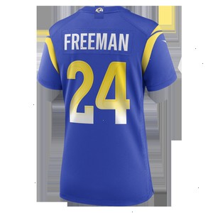 Royce Freeman Los Angeles Rams Nike Women's Game Jersey - Royal