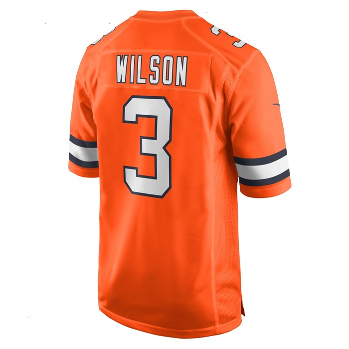 Russell Wilson Denver Broncos Nike Alternate Game Jersey - Orange