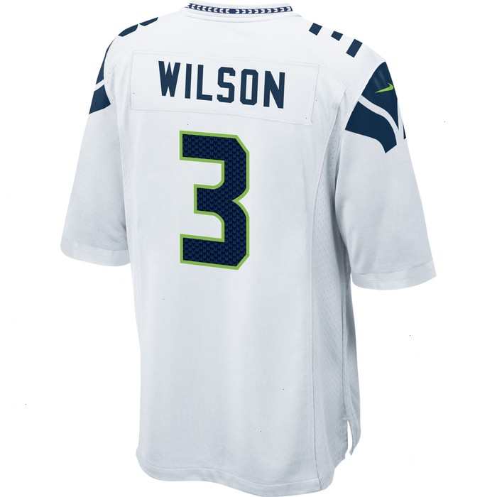 Russell Wilson Seattle Seahawks Nike Game Jersey - White