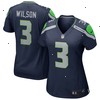 Russell Wilson Seattle Seahawks Nike Women's Game Jersey - College Navy