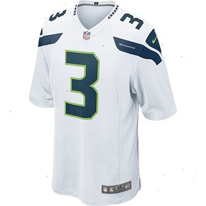 Russell Wilson Seattle Seahawks Nike Youth Game Jersey - White