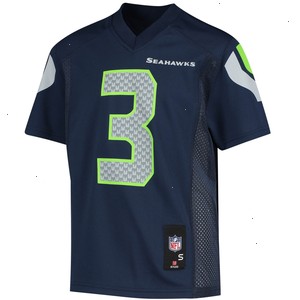 Russell Wilson Seattle Seahawks Youth Replica Player Jersey - College Navy