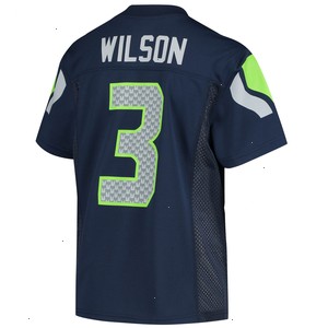 Russell Wilson Seattle Seahawks Youth Replica Player Jersey - College Navy