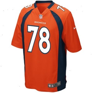 Ryan Clady Denver Broncos Nike Youth Team Color Game Jersey - Orange