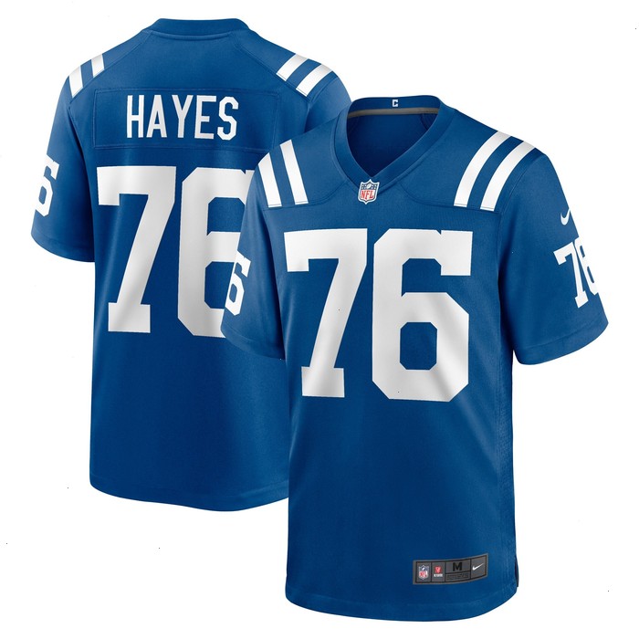 Ryan Hayes Indianapolis Colts Nike Team Game Jersey - Royal