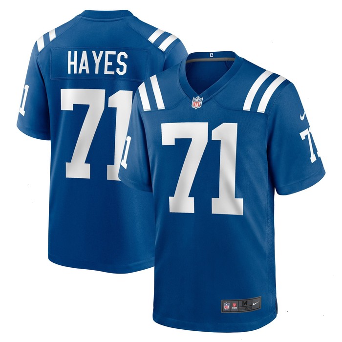 Ryan Hayes Indianapolis Colts Nike Team Game Jersey - Royal V1