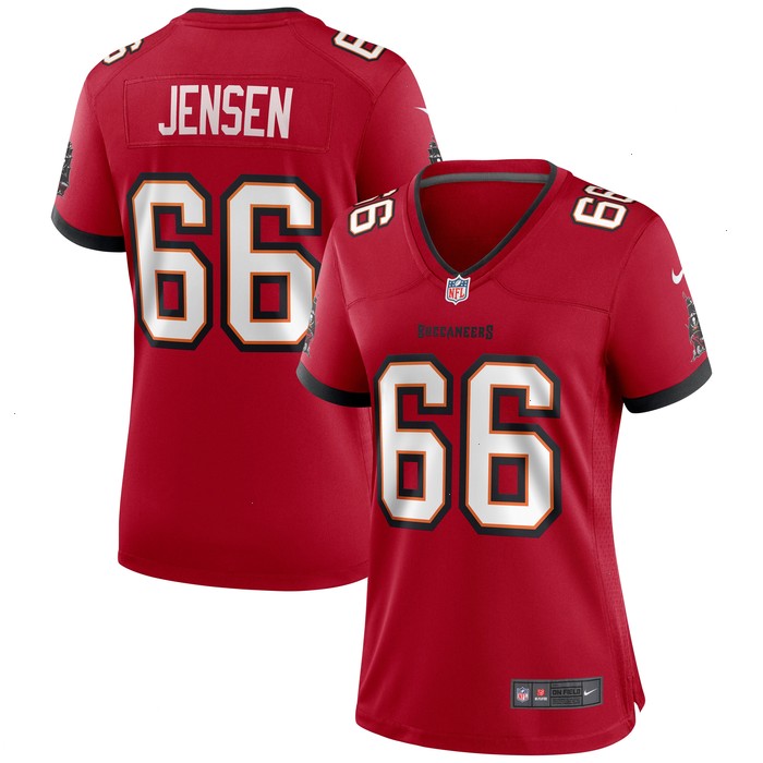 Ryan Jensen Tampa Bay Buccaneers Nike Women's Game Jersey - Red