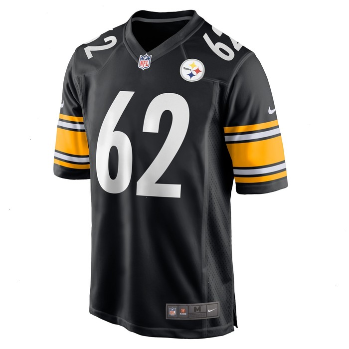 Ryan McCollum Pittsburgh Steelers Nike Game Player Jersey - Black