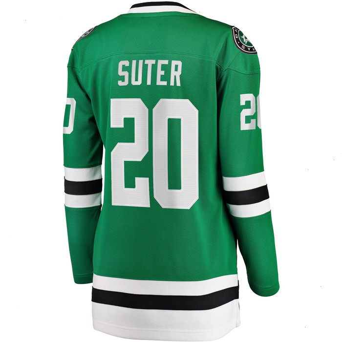 Ryan Suter Dallas Stars Fanatics Branded Women's Breakaway Player Jersey - Kelly Green