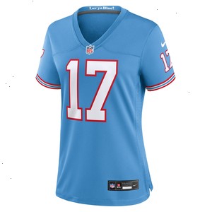 Ryan Tannehill Tennessee Titans Nike Women's Oilers Throwback Player Game Jersey - Light Blue