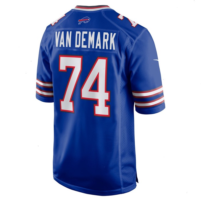 Ryan Van Demark Buffalo Bills Nike Game Player Jersey - Royal