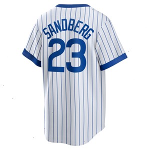 Ryne Sandberg Chicago Cubs Nike Home Cooperstown Collection Player Jersey - White