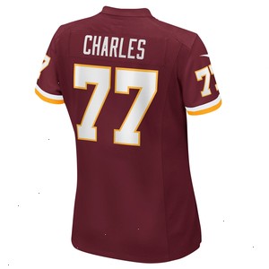 Saahdiq Charles Washington Football Team Nike Women's Game Player Jersey -Burgundy