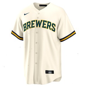 Sal Frelick Milwaukee Brewers Nike Home Replica Player Jersey - Cream