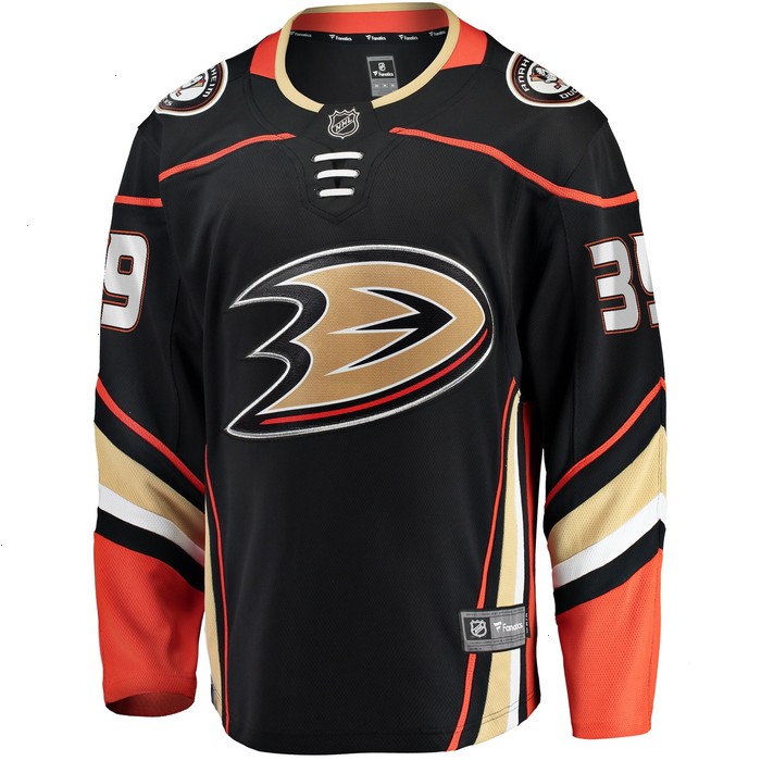 Sam Carrick Anaheim Ducks Fanatics Branded Home Breakaway Player Jersey - Black