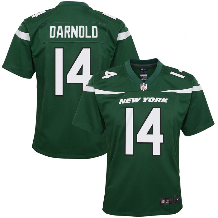 Sam Darnold New York Jets Nike Preschool Game Jersey - Gotham Green