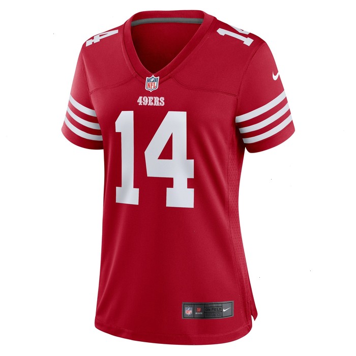 Sam Darnold San Francisco 49ers Nike Women's Game Player Jersey - Scarlet