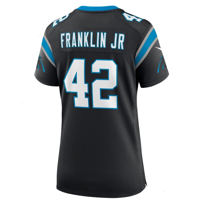 Sam Franklin Jr. Carolina Panthers Nike Women's Team Game Jersey - Black