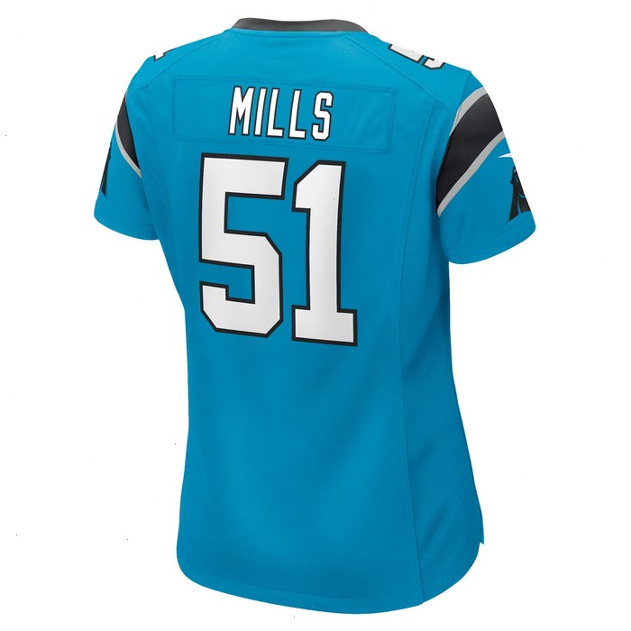 Sam Mills Carolina Panthers Nike Women's Retired Player Jersey - Blue