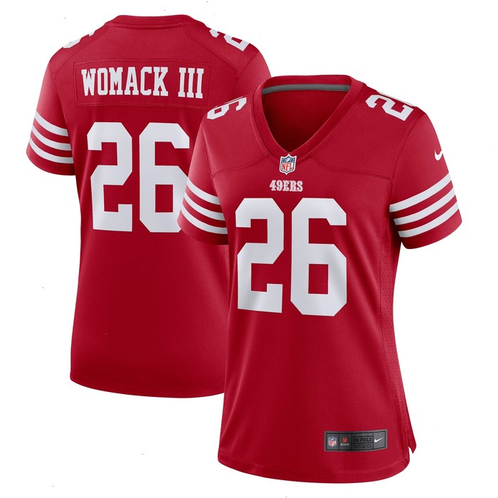 Samuel Womack III San Francisco 49ers Nike Women's Game Player Jersey - Scarlet