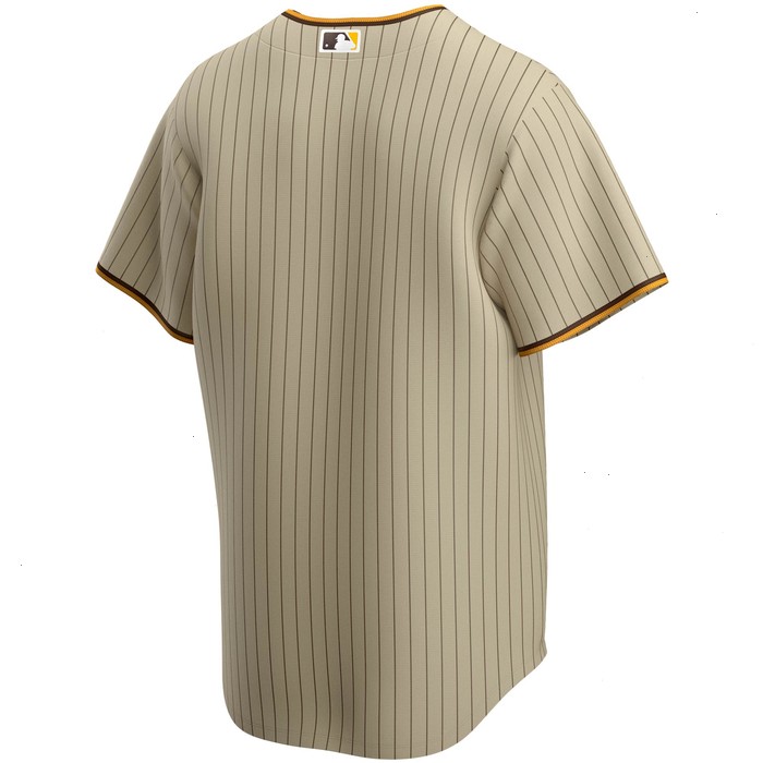 San Diego Padres Nike Alternate Replica Team Jersey - Tan