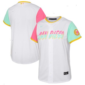 San Diego Padres Nike Toddler 2022 City Connect Replica Team Jersey - White