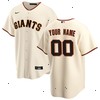 San Francisco Giants Nike Home Replica Custom Jersey - Cream
