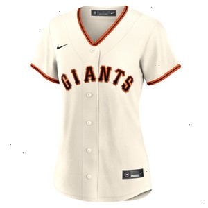 San Francisco Giants Nike Women's Home Blank Replica Jersey - Cream