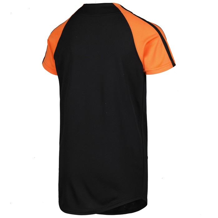 San Francisco Giants Stitches Youth Team Jersey - Black/Orange