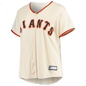 San Francisco Giants Women's Plus Size Home Replica Team Jersey - Cream