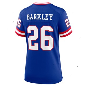 Saquon Barkley New York Giants Nike Women's Player Jersey - Royal