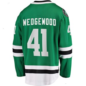 Scott Wedgewood Dallas Stars Fanatics Branded Home Breakaway Player Jersey - Kelly Green