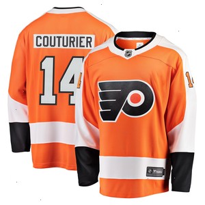 Sean Couturier Philadelphia Flyers Fanatics Branded Breakaway Jersey - Orange