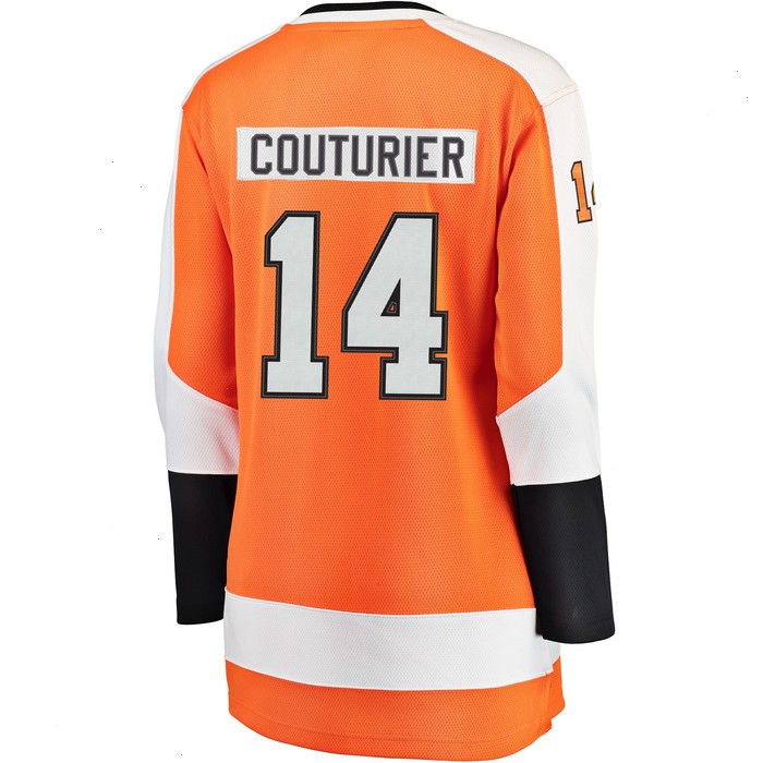 Sean Couturier Philadelphia Flyers Fanatics Branded Women's Breakaway Player Jersey - Orange