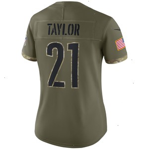 Sean Taylor Washington Commanders Nike Women's 2022 Salute To Service Retired Player Limited Jersey - Olive