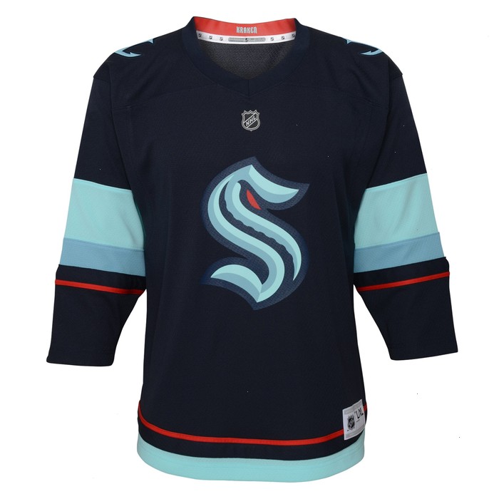 Seattle Kraken Preschool Home Replica Jersey - Navy