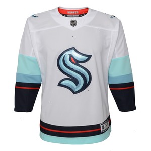 Seattle Kraken Youth Away Premier Jersey - White