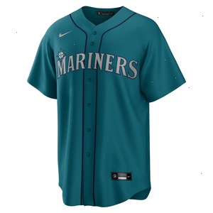 Seattle Mariners Nike Alternate Replica Team Jersey - Aqua