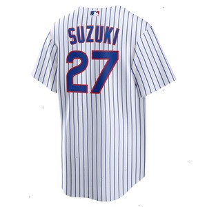 Seiya Suzuki Chicago Cubs Nike Home Replica Jersey - White