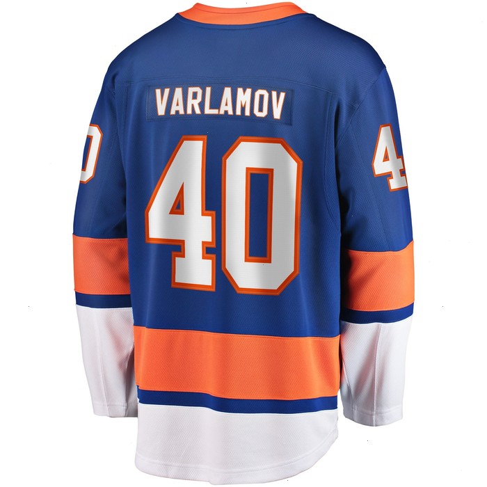 Semyon Varlamov New York Islanders Fanatics Branded Replica Player Jersey - Royal