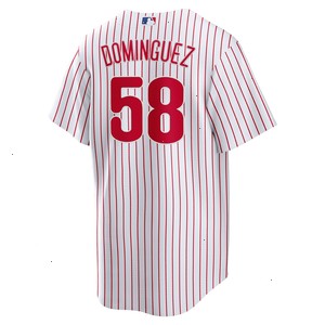 Seranthony Domínguez Philadelphia Phillies Nike Home Replica Player Jersey - White