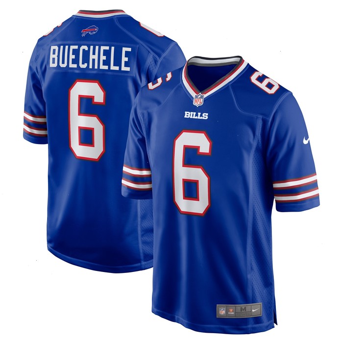 Shane Buechele Buffalo Bills Nike Team Game Jersey - Royal