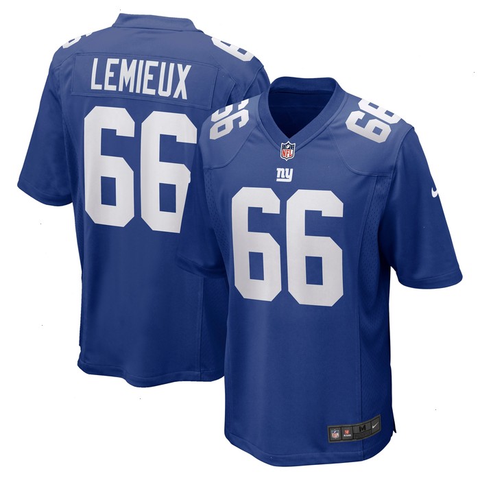 Shane Lemieux New York Giants Nike Game Jersey - Royal