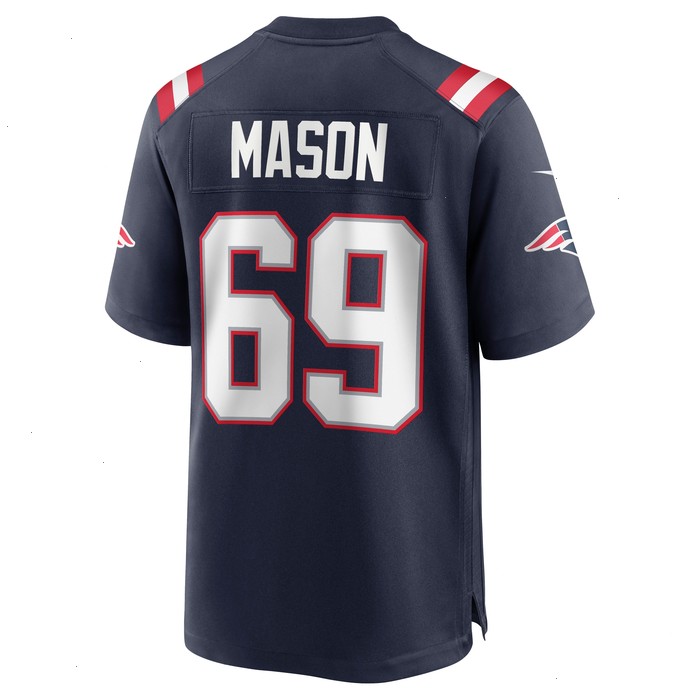 Shaq Mason New England Patriots Nike Game Jersey - Navy